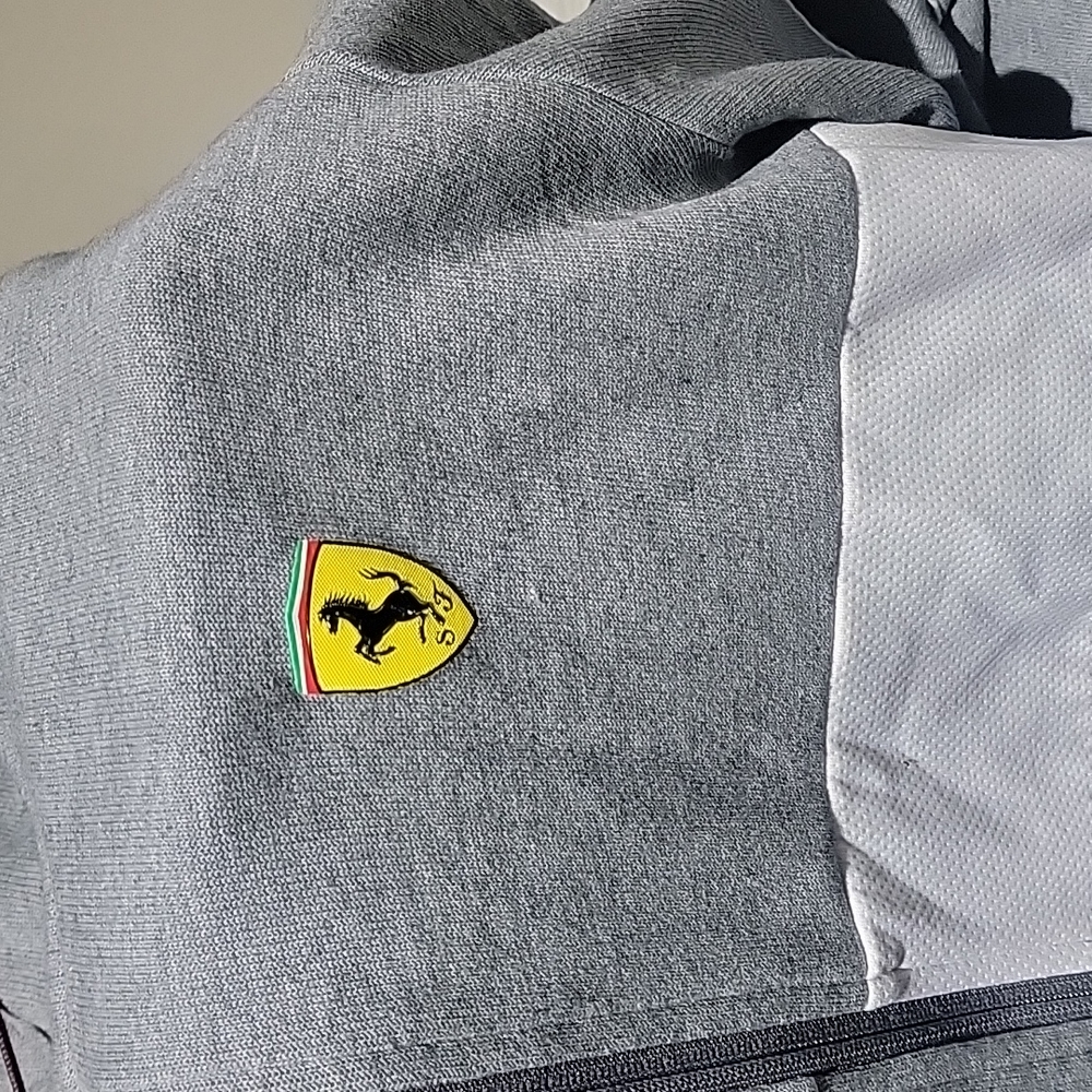Grey Large Puma Ferrari Jacket